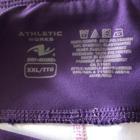Vintage ATHLETIC WORKS Leggings with Side Pockets - Picture 6 of 6
